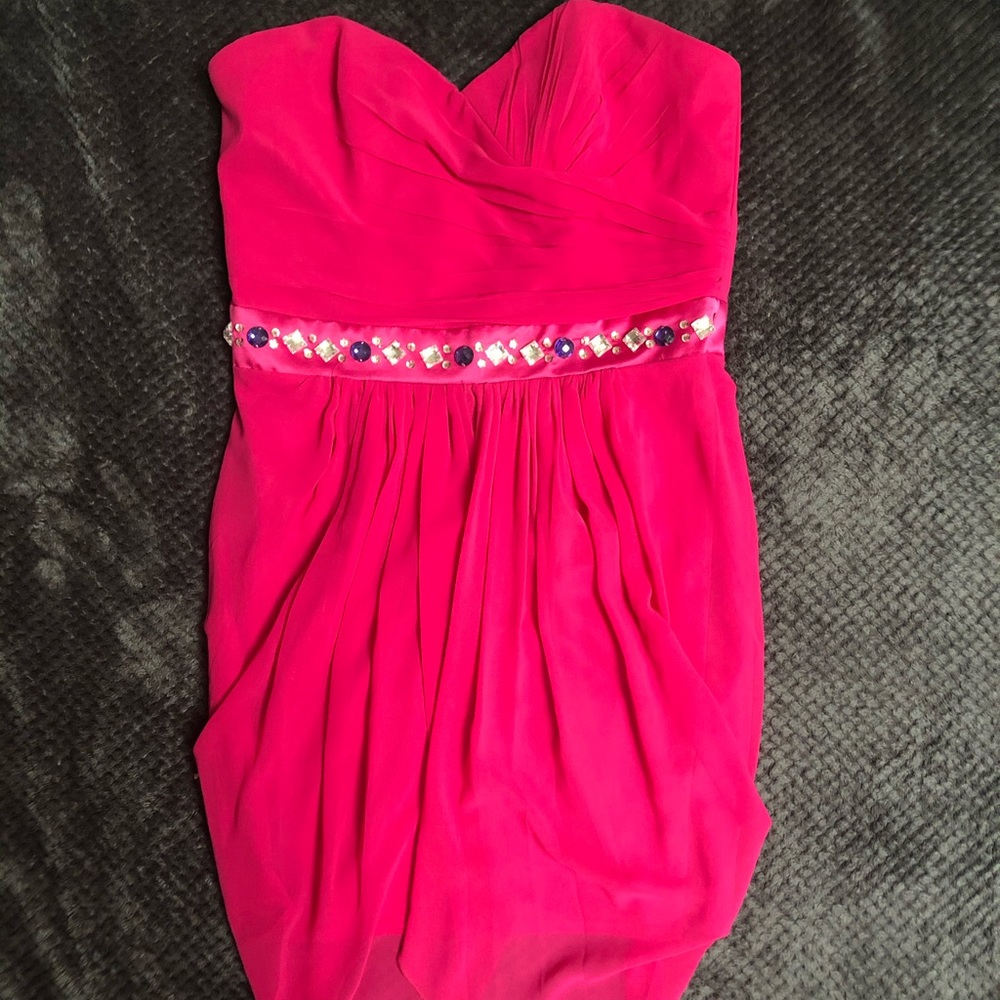 Lipsy Bandeau Drape Dress